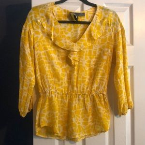 Anthropologie Girls from Savoy blouse